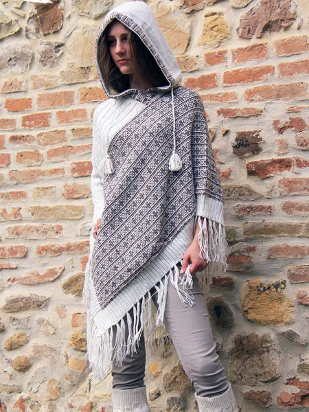 Poncho-alpaca-donna