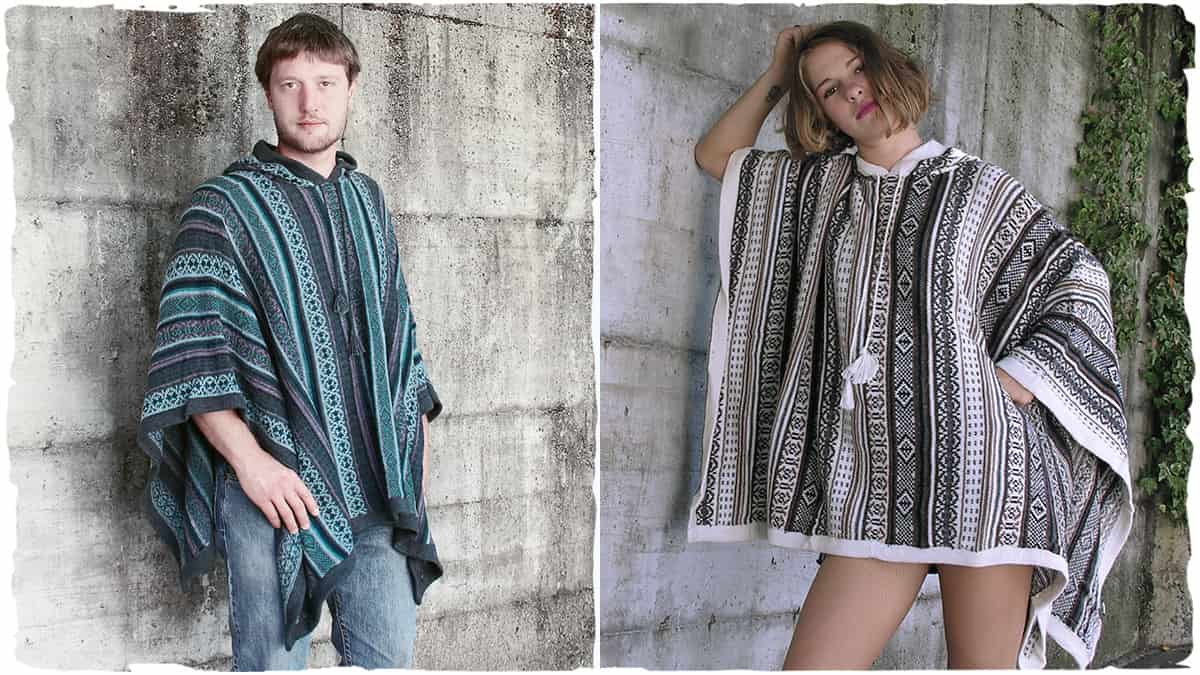 Mexico poncho lana, un tocco originale al tuo look