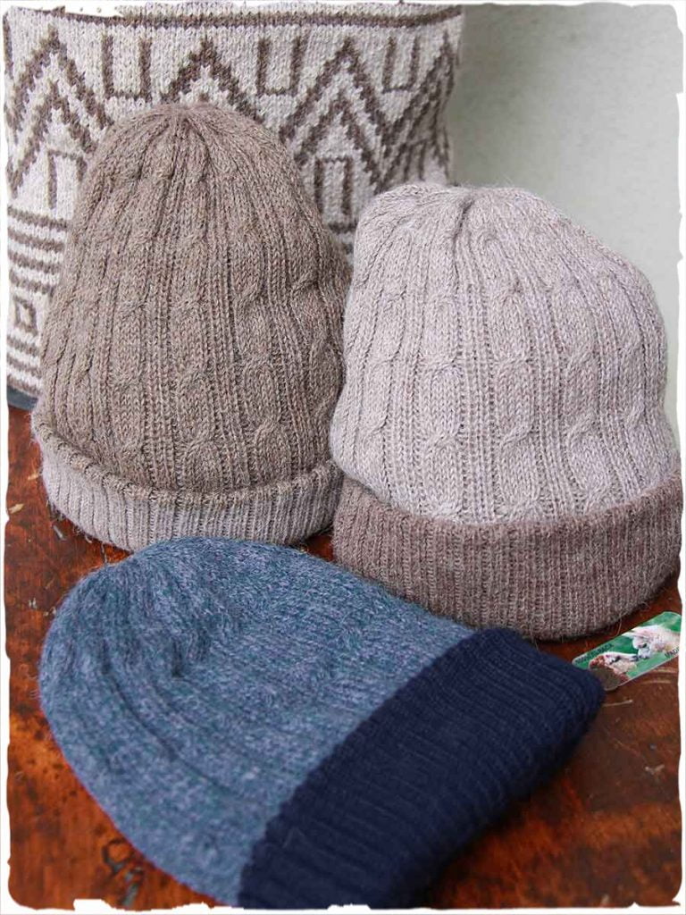 cappello di alpaca baby