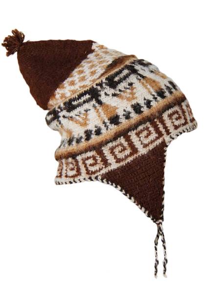 Berretto di lana con paraorecchie, berretto da uomo lavorato a maglia in  lana di alpaca al 100%, cappello invernale con paraorecchie, berretti  unisex in stile norvegese, berretto scandi in pura lana 